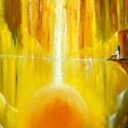 I TAK BĘDĘ Z TOBĄ .Obraz olejny. I TAK BĘDĘ Z TOBĄ .Obraz olejny.