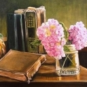 MARTWA NATURA Z HORTENSJAMI MARTWA NATURA Z HORTENSJAMI