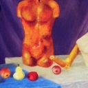 Martwa natura z popiersiami Martwa natura z popiersiami