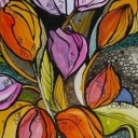 Wspomnienie lata - tulipany