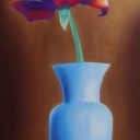 Róża w wazonie Róża w wazonie