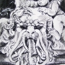 Szkic fontanny Rzym 2106 Szkic fontanny Rzym 2106