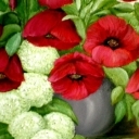 Maki w wazonie Maki w wazonie