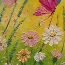 różowe motyle różowe motyle