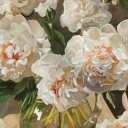 Peonie ze skrzypcami Peonie ze skrzypcami