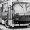 Jelcz M11 na pętli krańcowej