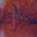 Kobieta w czerwieniach