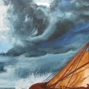 Łodzie na Hollands Diep Łodzie na Hollands Diep