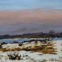 pejzaż zimowy pejzaż zimowy