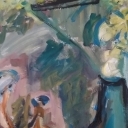 Irysy w wazonie Irysy w wazonie