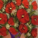 E.Żukowska BUKIET MAKÓW obraz 60X40 E.Żukowska BUKIET MAKÓW obraz 60X40