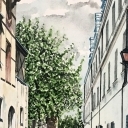 Szczecin, ulica Rycerska Szczecin, ulica Rycerska