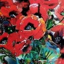 Maki w wazonie Maki w wazonie