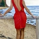 kobieta w czerwieni kobieta w czerwieni