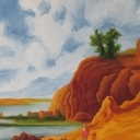 Pejzaż górski Pejzaż górski