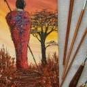 Afrykański wojownik Afrykański wojownik