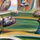 Pejzaż surrealistyczny Pejzaż surrealistyczny