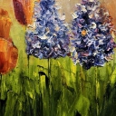 Hiacynty i tulipany Hiacynty i tulipany