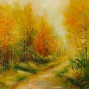 Jesień 50-70cm obraz olejny Jesień 50-70cm obraz olejny