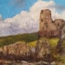 Zamek w Dunure Zamek w Dunure