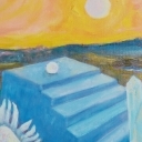 Pejzaż ze schodami Pejzaż ze schodami