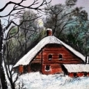 Zimowy pejzaż Zimowy pejzaż