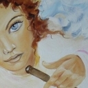 Zatroskany aniołek Zatroskany aniołek