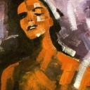 kobieta w fioletach kobieta w fioletach