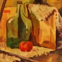 Martwa natura z butelką Martwa natura z butelką