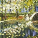 Nad zamkowym stawem II Nad zamkowym stawem II