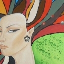 KOBIETA Z KOLCZYKIEM