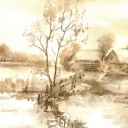 Na skraju wsi - sepia Na skraju wsi - sepia