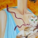 Kobieta z kotem Kobieta z kotem