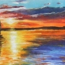 zachód słońca zachód słońca