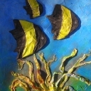 Obrazek z rybkami Obrazek z rybkami