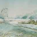 Na zamarzniętej rzece. Na zamarzniętej rzece.